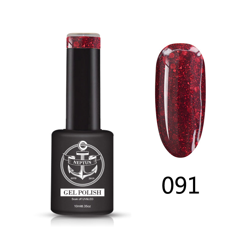 Neptun UV/LED Nagellack #091 Fairytale red