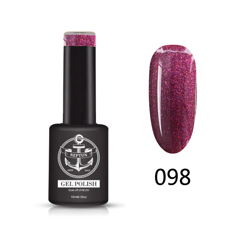Neptun UV/LED Nagellack Burgundy #098